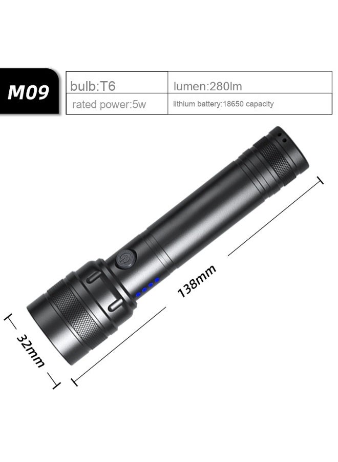 NIBEMINENT Tactical Long-Lasting Ultra Bright Long-Range Portable Flashlight