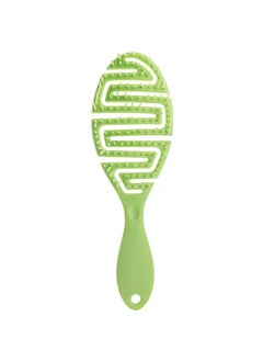 ORiTi 1Pc Ribs Comb Holllow Out Hair Brush Scalp Massage Comb with Soft Comb Teeth Hair Styling Detangler Fast Blow Drying Glide  Through Tangles with Ease Hair Brush for Wet Dry  Long Thick Curly Hair  - Image 1