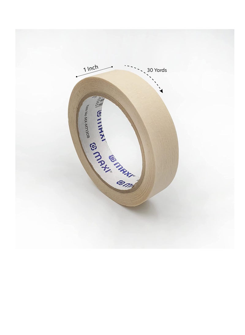 Maxi Premium Masking Tape 1”X30Yds - Image 2