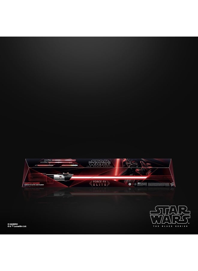 Star Wars The Black Series Darth Vader Force FX Elite Lightsaber with Advanced LED and Sound Effects, Adult Collectible Roleplay Item