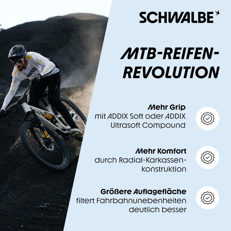 SCHWALBE Albert Evolution Tubeless Radial Tire - 29In, 29X2.5In - Image 4