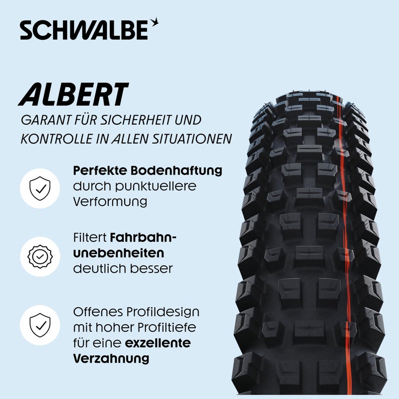 SCHWALBE Albert Evolution Tubeless Radial Tire - 29In, 29X2.5In - Image 2