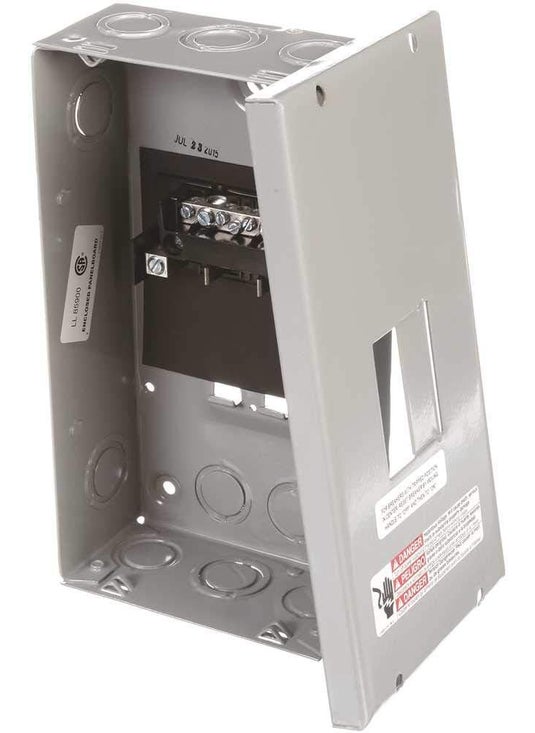 Siemens E0816ML1125F Flush Mount 125 Amp 8 Space 16 Circuit Load Center  Gray