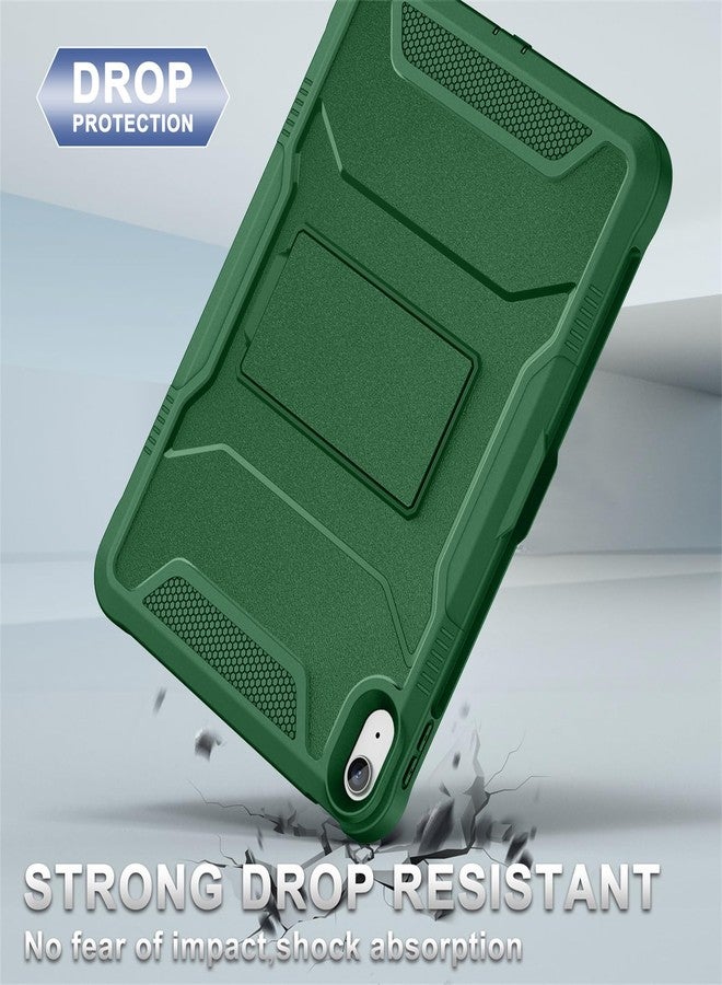 Soke Case for iPad 10th Generation 10.9-inch 2022, with Built-in Screen Protector and Kickstand, Rugged Full Body Protective Cover for New Apple iPad 10.9 Inch - Alpine Green - Image 4