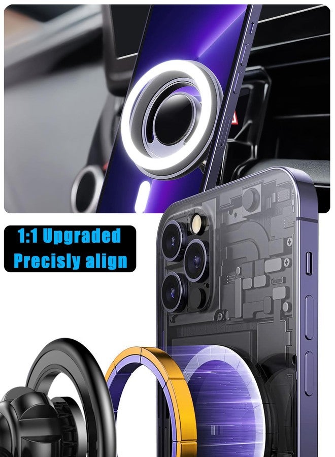 Mengfly Car Phone Holder Mount, for Toyota Corolla 2024 2023 2022 2021 2020, Air Vent Stand, Magsafe Magnetic Navigation Bracket, for Magsafe Case, iPhone 15 14 13 12 Pro Max Plus Mini, All Phones - Image 5