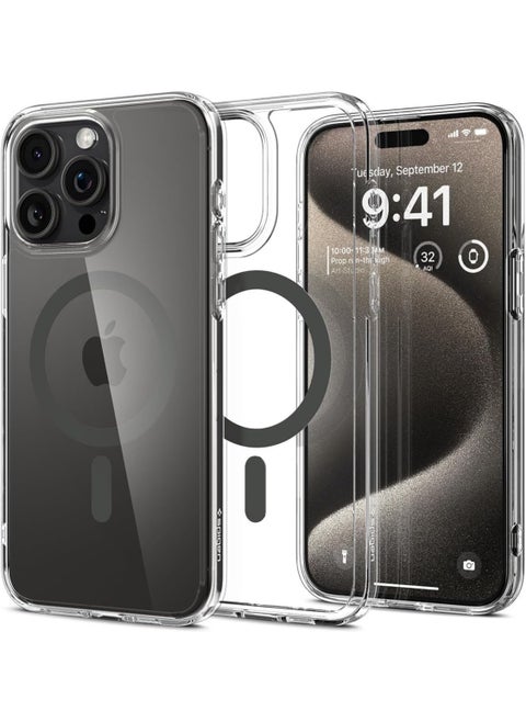 Ultra Hybrid MagFit for iPhone 15 Pro Max Case Cover with MagSafe - Graphite