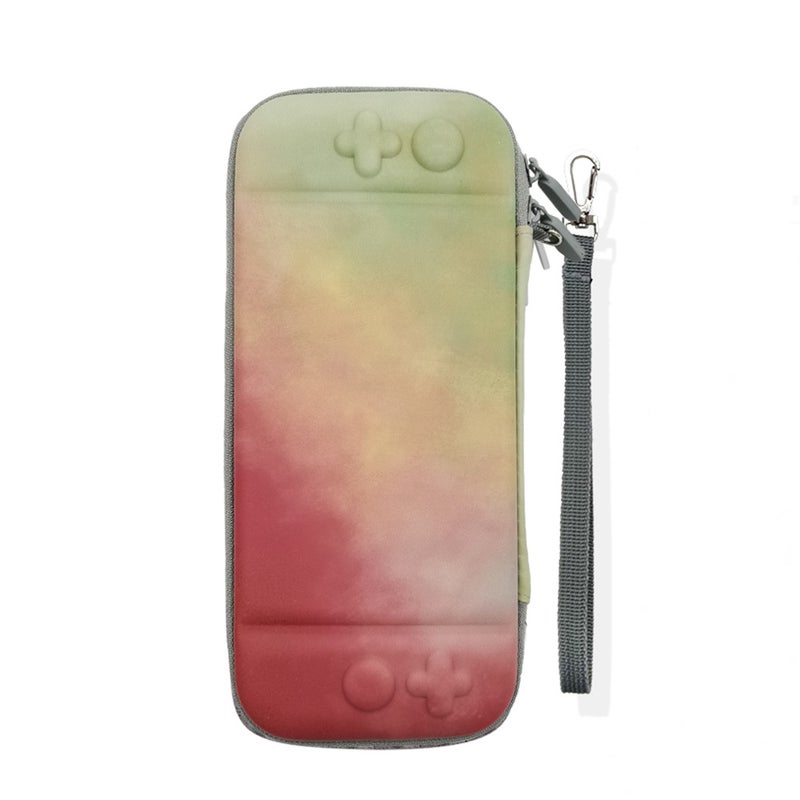 Suitable For Nintendo Switch Gradient Cosmetics Bag Ns Lite Skin-Friendly Pu Cosmetics Bag Nylon Gradient Bag - Image 1