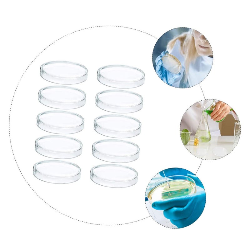 Heat Resistant Petri Dishes for Lab Experiments Agar Plates with Lids Science Equipment - Image 5