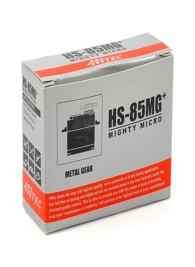 هايتيك آر سي دي محرك سيرفو عالمي Hitec 32085S HS-85MG ذو تروس معدنية، صغير الحجم، HS/HT - Image 3