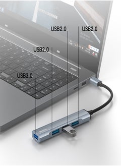 Yesido Yesido HB17 4 in 1 USB-C / Type-C Multifunctional Docking Station HUB Adapter  - Image 4