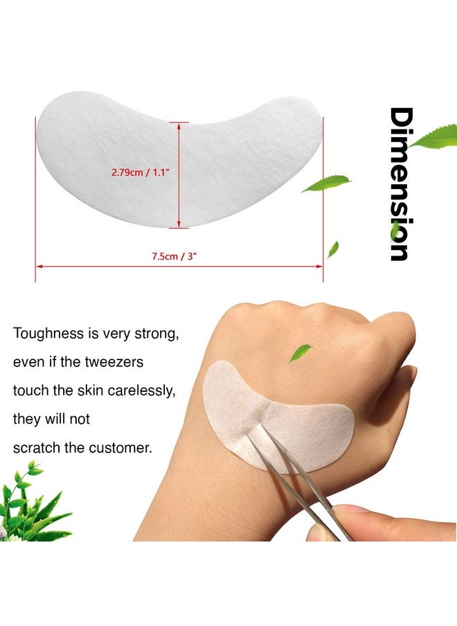 GreenLife 50 Pairs GreenLife 100% Naturel Eyelash Extension Under Eye Gel Pads patches kit Collagen (50 150 300 Pairs) with Aloe Vera Hydrogel Eye Patches set for Eyelash Extension Supplies Tools  - Image 4