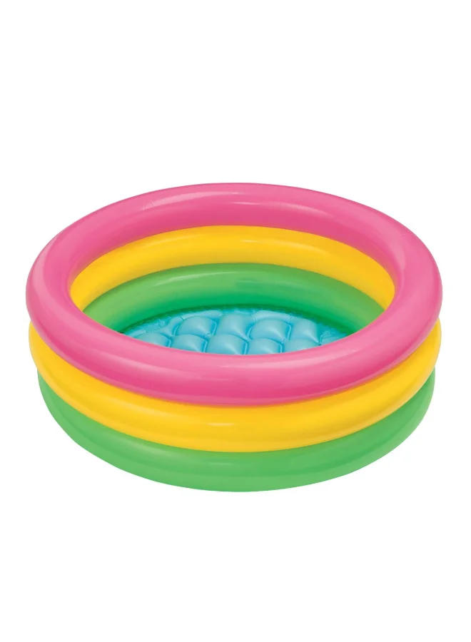INTEX PVC Round Inflatable Sunset Glow Baby Pool Multicolor 25 x 86 x 86 cm 58924