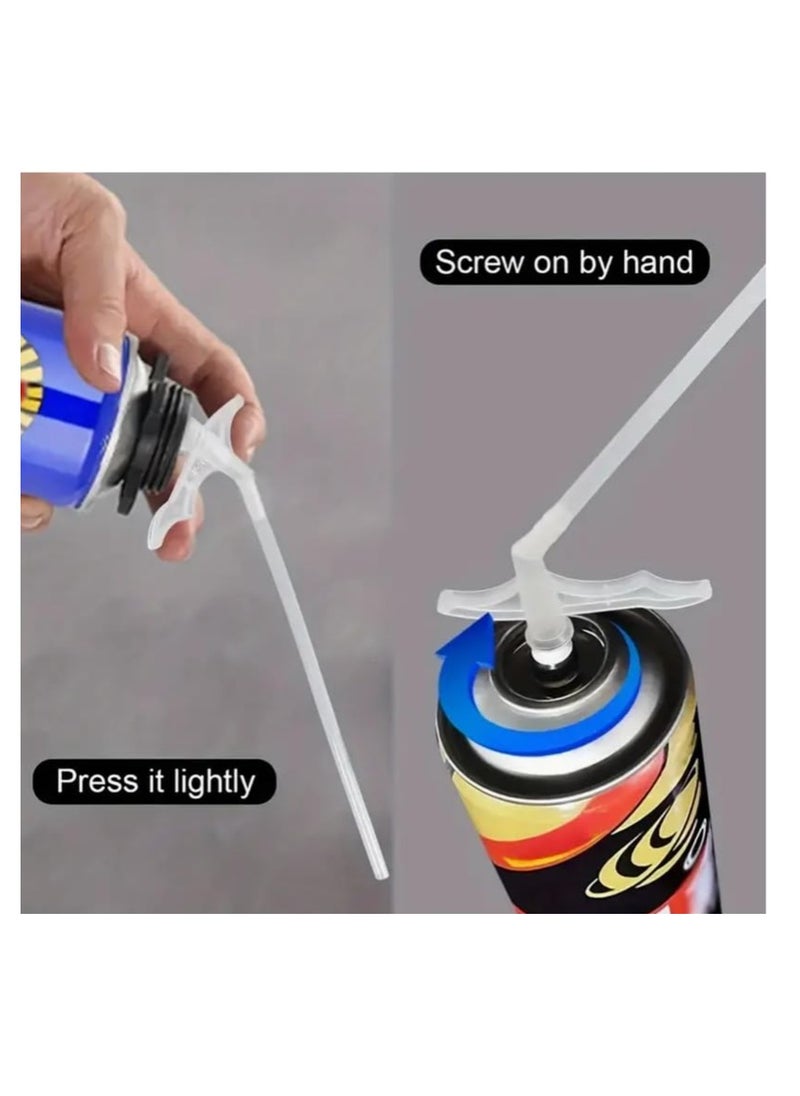 NJM 750ml PU Foam Spray – Expanding Polyurethane Insulation Foam for Sealing, Filling, and Bonding. Ideal for Gaps, Cracks, and Joints. Easy Application with Precise Nozzle. Fast Curing!  - Image 3