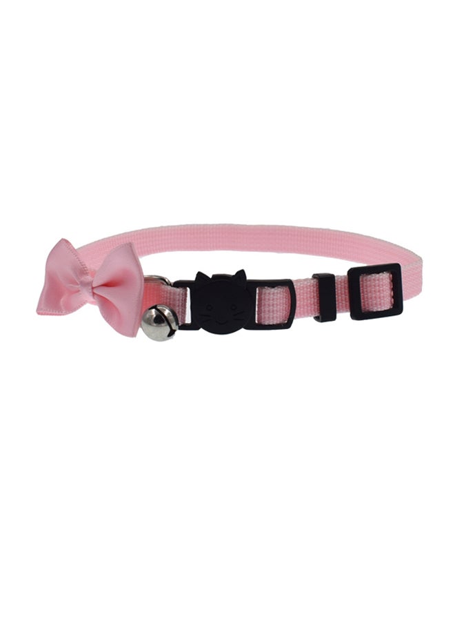 Loquat Bow Tie Collar Band Pet Pink