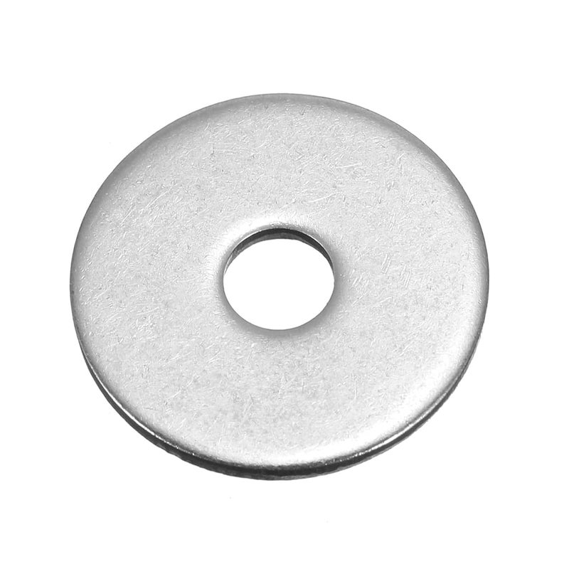Instockbolts 1/4" x 1-1/4" OD Fender Washer,18-8 (304) Stainless Steel Flat Washer, 1/4 ID x 1-1/4" OD, 50Pcs - Image 1
