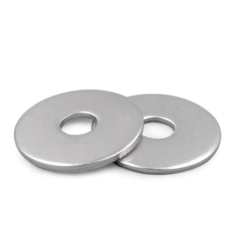 Instockbolts 1/4" x 1-1/4" OD Fender Washer,18-8 (304) Stainless Steel Flat Washer, 1/4 ID x 1-1/4" OD, 50Pcs - Image 3