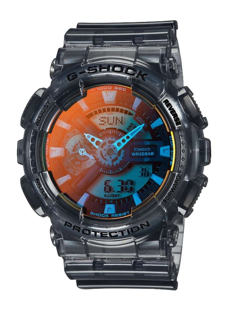 كاسيو ساعة جي شوك للرجال بعرض تناظري ورقمي GA-110TLS-8ADR - Image 1