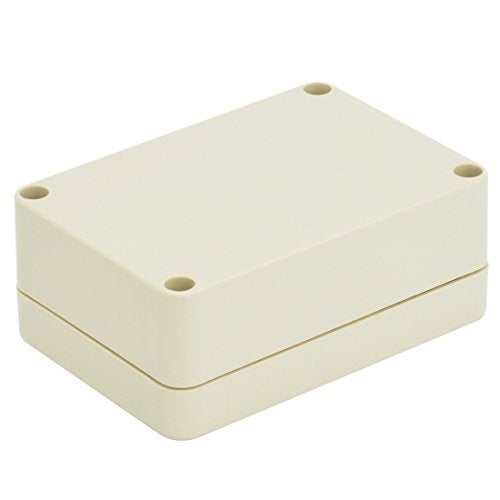 LeMotech Waterproof Dustproof IP65 ABS Plastic Junction Box Universal Electric Project Enclosure Pale Gray 3.3 x 2.3 x 1.3 inch (83 x 58 x 33 mm) - Image 3