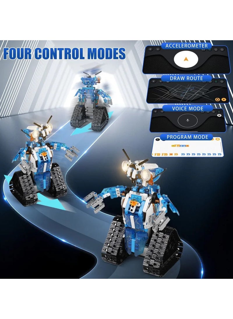 mould king - 15059 Building Kit, STEM Project Robots, Remote Control and APP Control Ideas, Lightning Robot Kit, Planet Explorer Robot Building Kit, Programmable Robot Building Kit, Gifts for boys and girls, age 8 + (369PCS) - Image 1