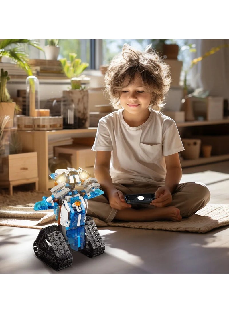 mould king - 15059 Building Kit, STEM Project Robots, Remote Control and APP Control Ideas, Lightning Robot Kit, Planet Explorer Robot Building Kit, Programmable Robot Building Kit, Gifts for boys and girls, age 8 + (369PCS) - Image 1