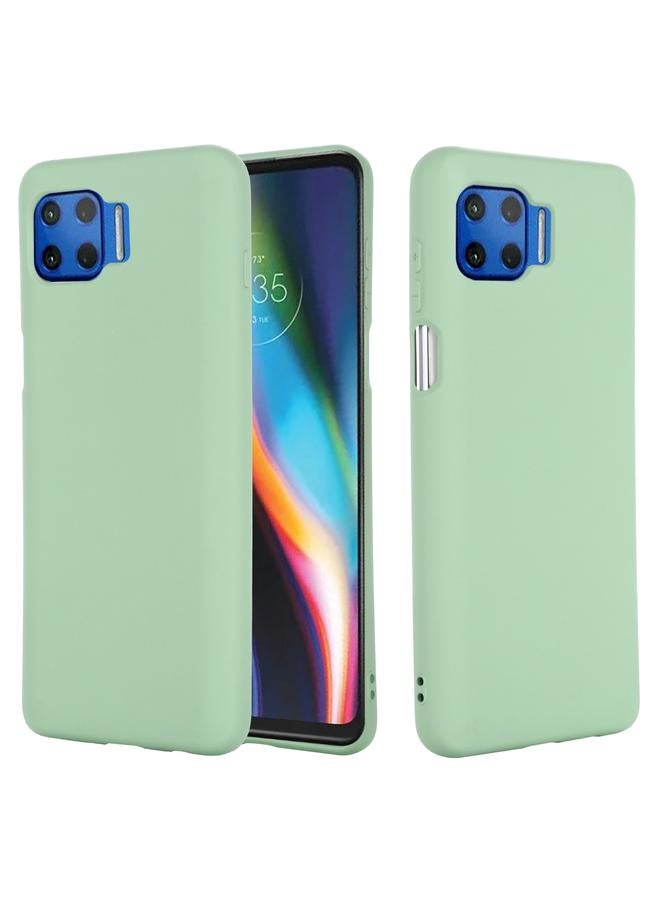 اس-توب جراب لهاتف Motorola Moto G 5G Plus مصنوع من السيليكون السائل بلون سادة ومضاد للسقوط وغطاء كامل واقٍ - Image 2
