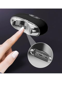 Yuwell Automatic Electric Nail Clippers Professional Nail Trimmer For Adults Seniors Infant Baby Kids Men Women Black  - Image 2