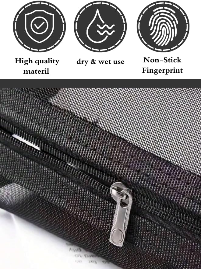 Clear Makeup Organizer Bag Set of 3 - Versatile Cosmetic Storage - Image 2