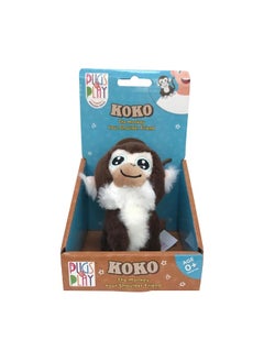 PUGS AT PLAY Your Shoulder Friend Koko The Monkey Plush Toy (10 Cm)  - Image 1