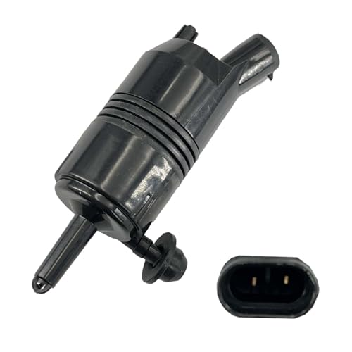 DEVMO Windshield Wiper Washer Pump Washer Motor Compatible with Trailblazer Tahoe Envoy Yukon XL 1500 2500 Replaces 22127573, 22087136 89025063 - Image 1