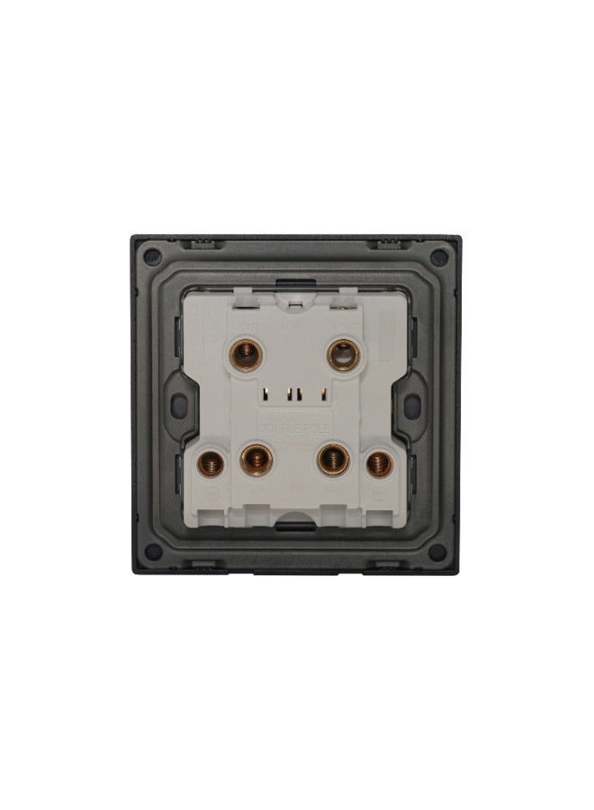 Donmarco 20A Switch – Ultra Thin Glass, Heavy-Duty Light and Appliance Control, Modern & Durable, Fire-Resistant Electric Switch, 15-Year Warranty, Wall Switch for Home and Office (Matt Grey) - Image 4