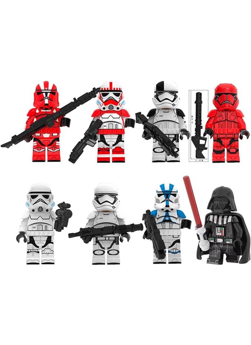 Generic - Star Wars Building Block Minifigures Small Particle Plug-in Toy Model Ornaments 14 Pieces - Image 1