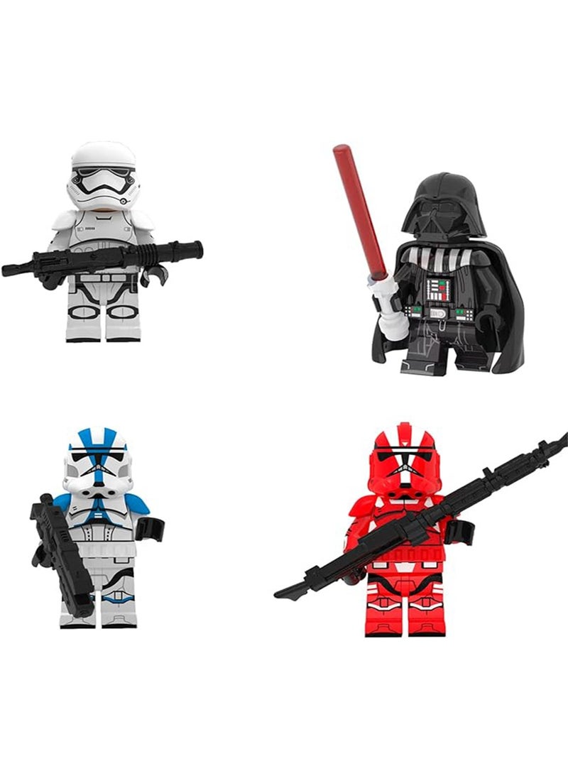 Generic - Star Wars Building Block Minifigures Small Particle Plug-in Toy Model Ornaments 14 Pieces - Image 1