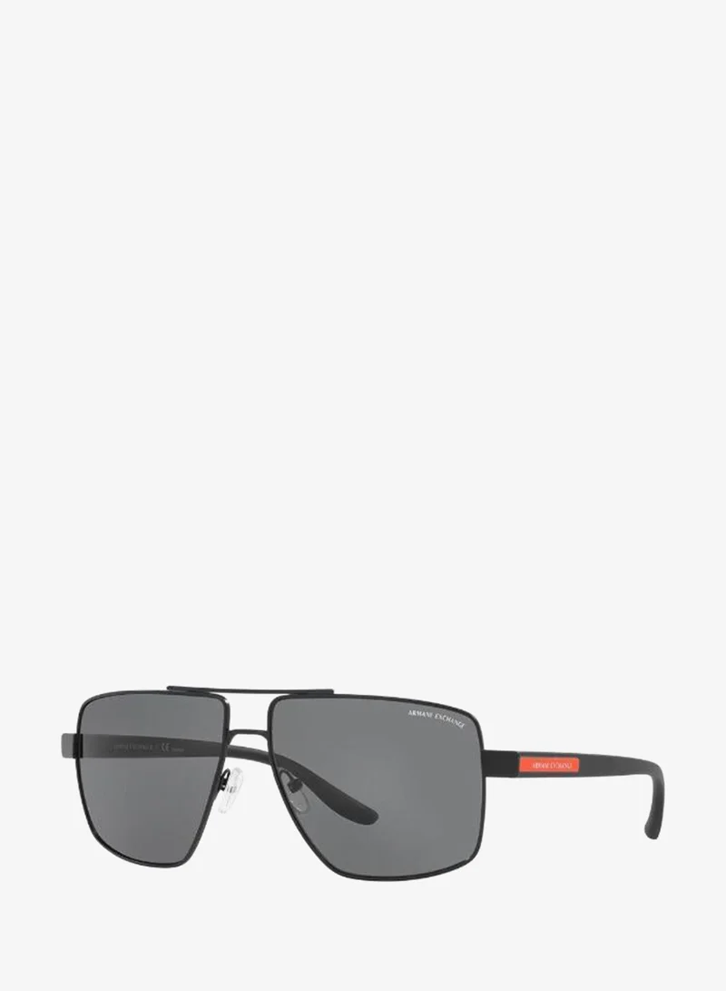 Armani Exchange  0Ax2037S Aviator Sunglasses for Men | Best Price UAE