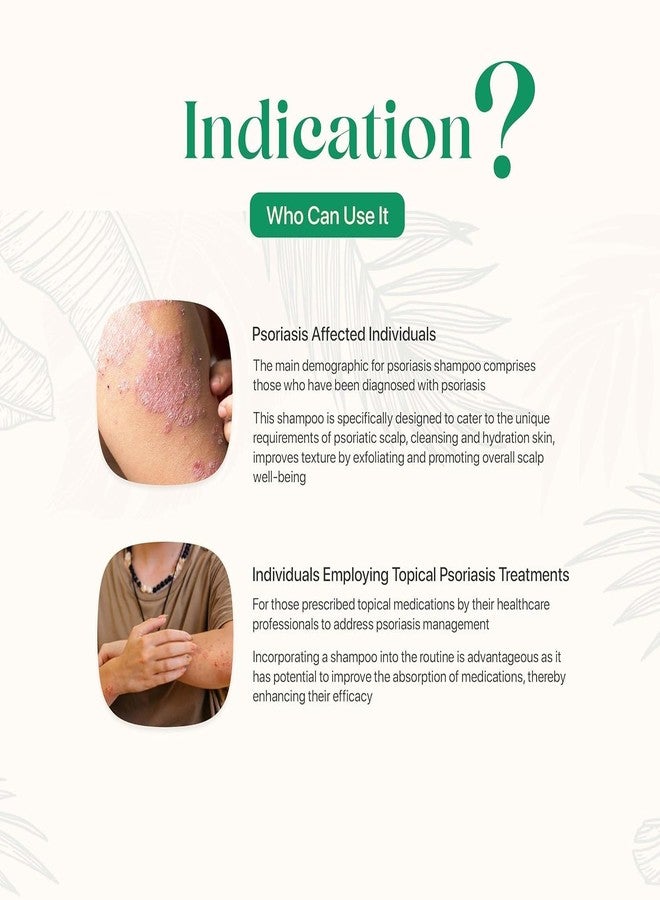 SiyaAyurveda شامبو سيا أيورفيدا لعلاج الصدفية، فروة الرأس الجافة، الحكة، المتقشرة، والأكزيما | 1% حمض الساليسيليك ومستخلصات الفواكه | منظف مضاد للالتهابات، خالٍ من البارابين والكبريتات، 200 مل - Image 2