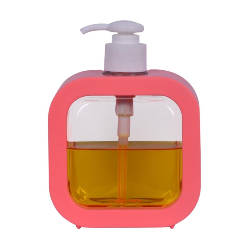 Aimko Liquid Dispenser [300ml] Empty Bottle for Hand Wash, Kitchen Dish Washing, Body Lotion, Shampoo, Sanitzer, Conditioner, Body Wash [Pack of 1] (Pleach) - Image 1