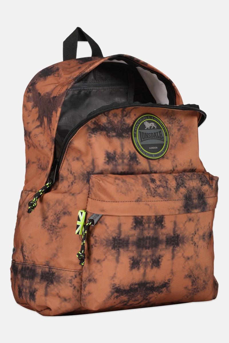 Lonsdale Kids Boy Brand Logo Backpack, Brown - Image 3