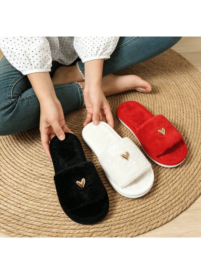 Love Heart Women'S Home Slippers - Image 3