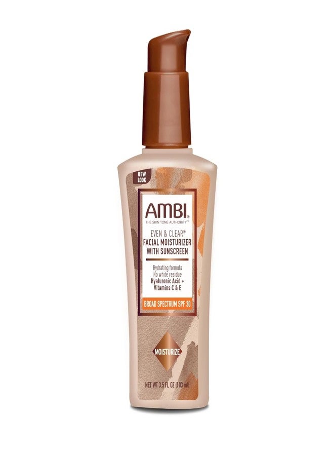 Ambi Even and Clear Daily Moisturizer with SPF 30, 3 Ounce
