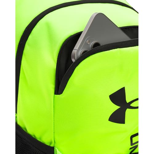 Under Armour Unisex Hustle Sport 6.0 Backpack, (389) Hyper Green/Black/Black, One Size Fits Most - Image 2