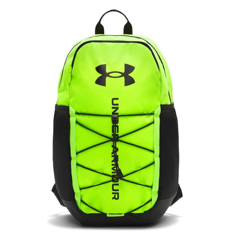 Under Armour Unisex Hustle Sport 6.0 Backpack, (389) Hyper Green/Black/Black, One Size Fits Most - Image 5