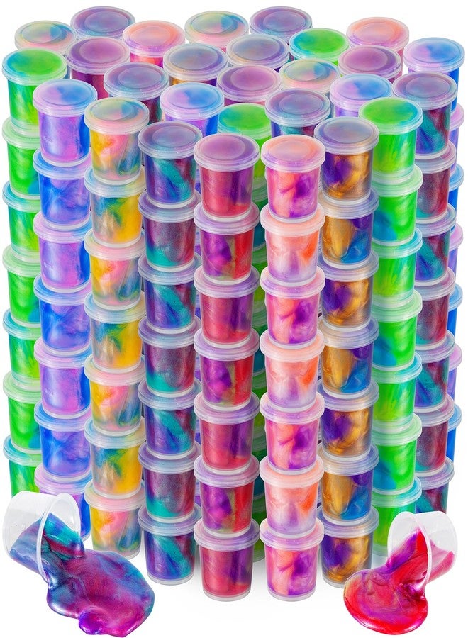 HPLTLKY 120 Pack Bulk Galaxy Slime Kit, Super Soft and Non-Sticky Slime,Colorful Slime Toys, Goodie Bag Stuffers, Birthday Party Supplies, Classroom Rewards, Stocking Stuffers for Boys & Girls - Image 1