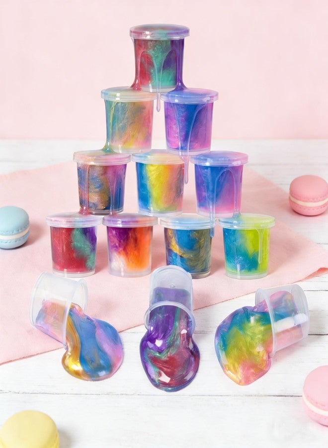 HPLTLKY 120 Pack Bulk Galaxy Slime Kit, Super Soft and Non-Sticky Slime,Colorful Slime Toys, Goodie Bag Stuffers, Birthday Party Supplies, Classroom Rewards, Stocking Stuffers for Boys & Girls - Image 2