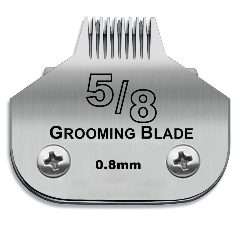 DODAER Detachable Pet Dog Grooming Stainless Steel BladesCompatible with Andis Size58 Cut Length 132inch08mmCompatible with Oster A5Wahl KM10 Series Clippers - Image 2