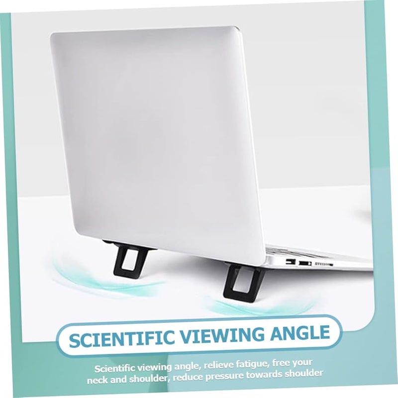 Ergonomic Foldable Laptop Stand Portable Aluminum Riser for Home Office Posture Support - Image 3