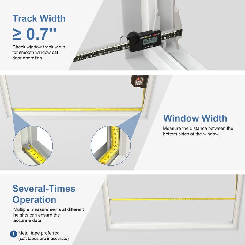 Yoochee Expandable Window Screen, 2 Pack Adjustable Window Screen (10" H x 14.3" - 25" W) - Extra Small Replacement Window Screens with Frame, Durable Replacement Screen for Window - Image 3