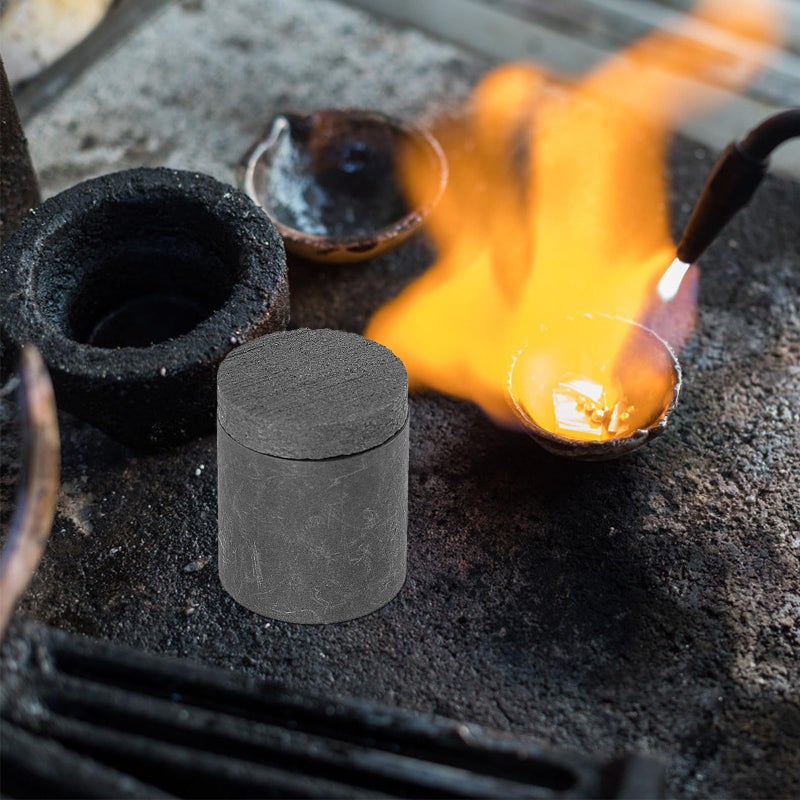 Small Graphite Melting Crucible with Lid 20x20mm for Jewelry Casting High Temperature Smelting Tool - Image 5