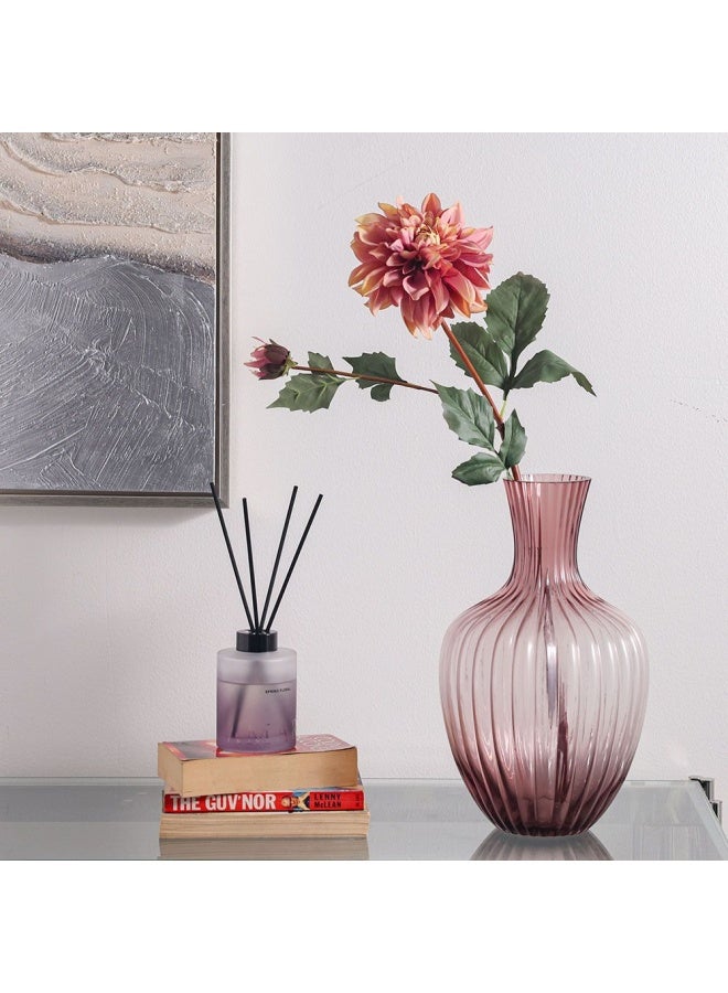 DANUBE HOME Bloomvogue Artificial Dahlia 80Cm Flowers Real Touch Bouquet Flowers for Wedding Party Home Centerpieces Arrangements Bouquets Pink - Image 3