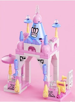 Beautiful 6-In-1 Building Blocks Assemble Children's Puzzle Toy - Castle Series  - Image 1