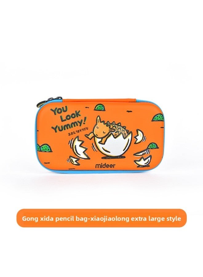 Mideer Milu Joint Model You Look Delicious Puzzle Kettle Stationery Box أدوات المائدة مظلة ألعاب قطيفة - اللون: مقلمة ميدير - Ankylosaurus Baby (كبير) - Image 1