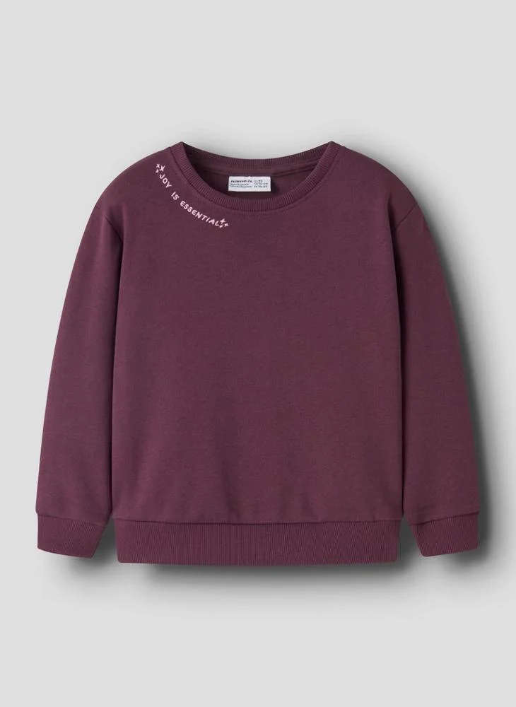 Kids Long Sleeve Regular Fit Sweatshirt